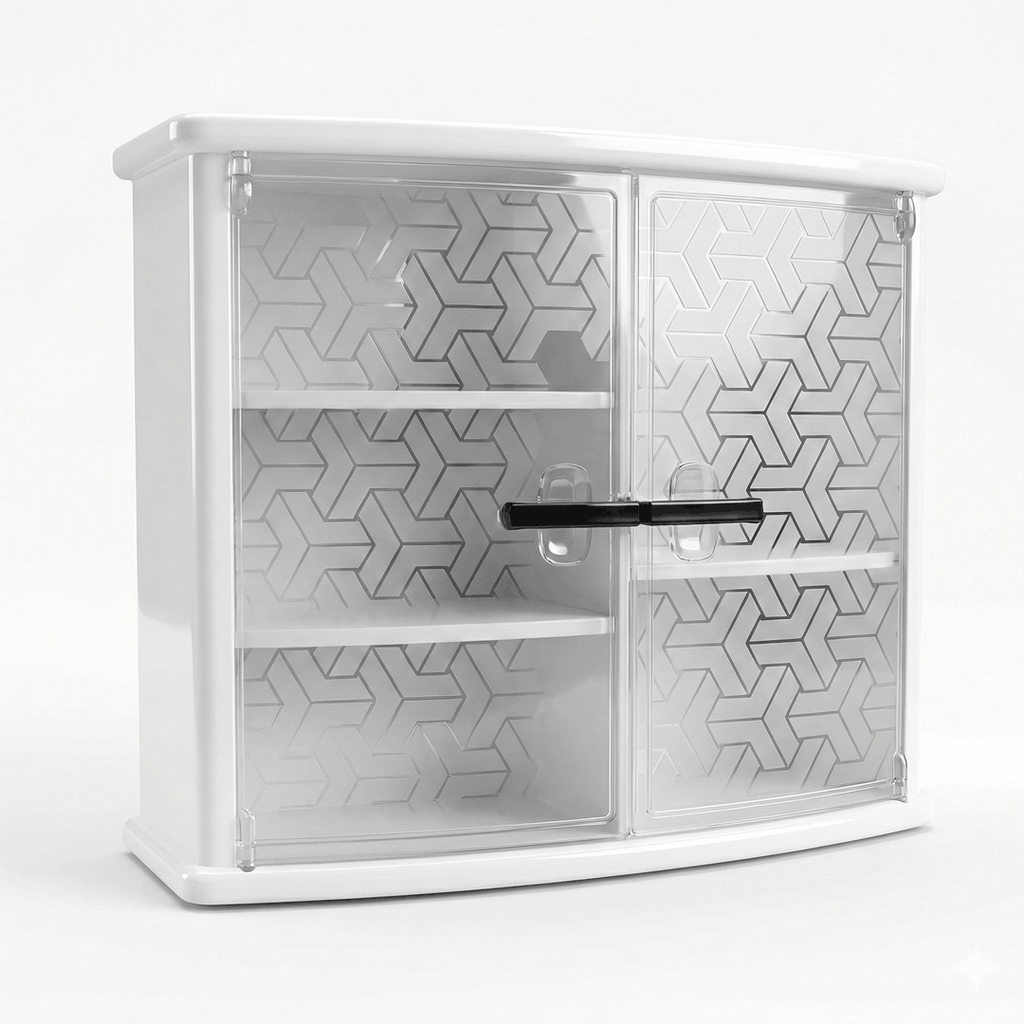 Classic Straight Cabinet 3D