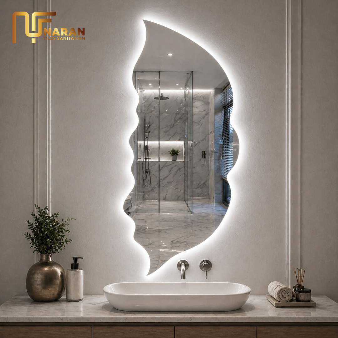 Leaf Style Looking Mirror – 1004